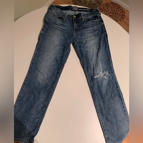 Mid-Rise Slim Cuff Blue Levi Jeans - Picture 2 of 3